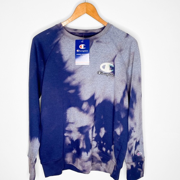 Champion Tops - Acid Wash Champion Vintage Logo Sweatshirt